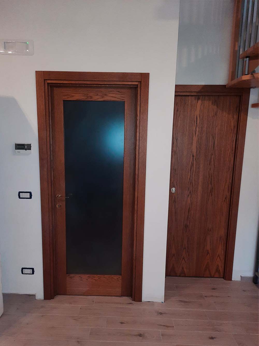 porta interna legno scuro