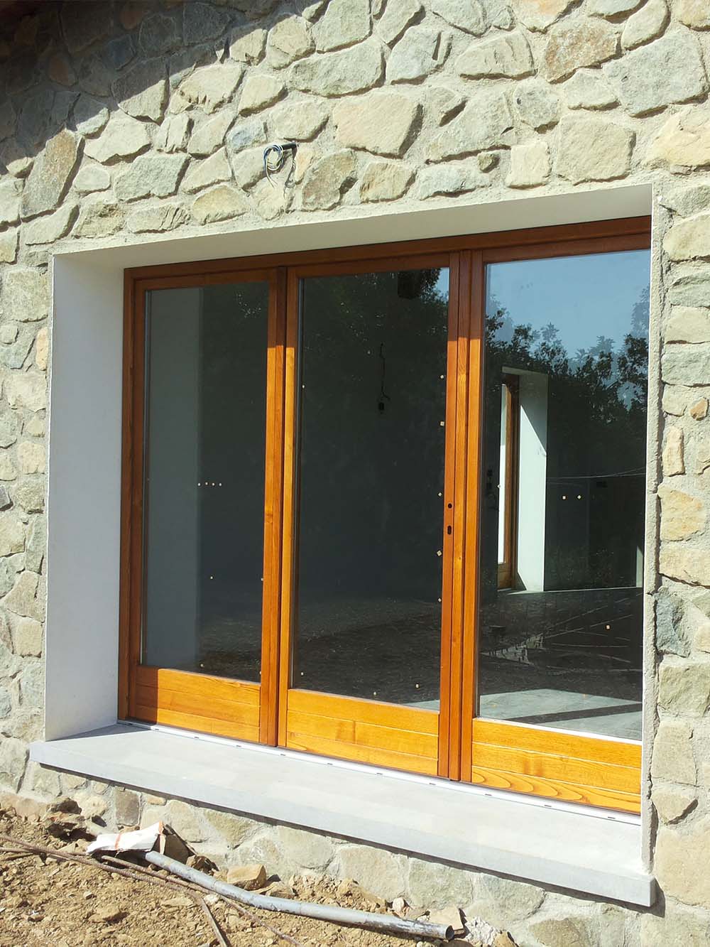 vetrate esterne legno